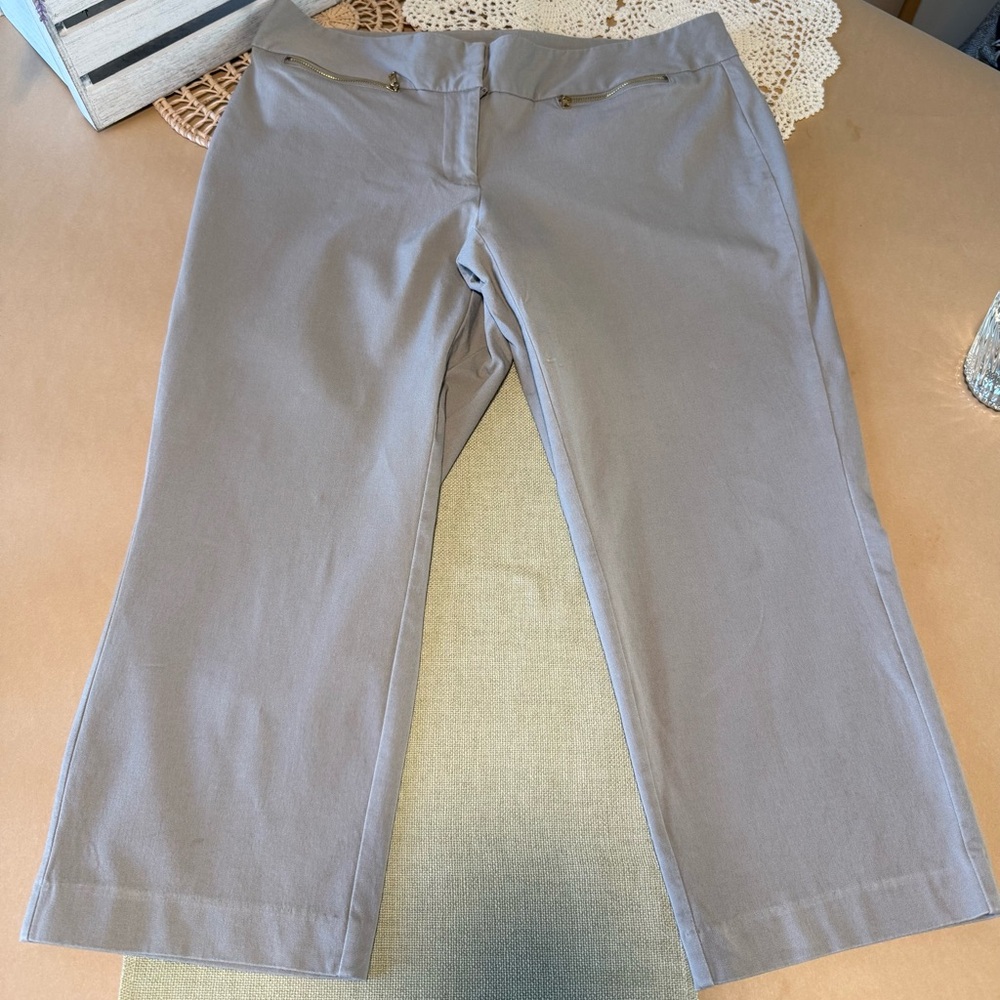 Alfani Beige Casual Pants